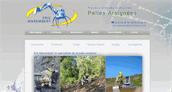 Desktop Screenshot of pelle-araignee.com